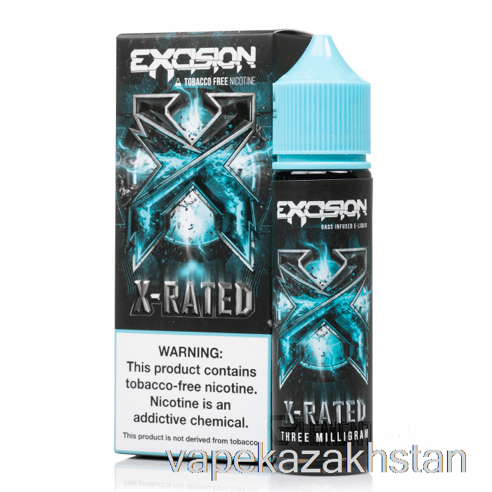 Vape Disposable X-Rated - Excision - Alt Zero - 60mL 6mg